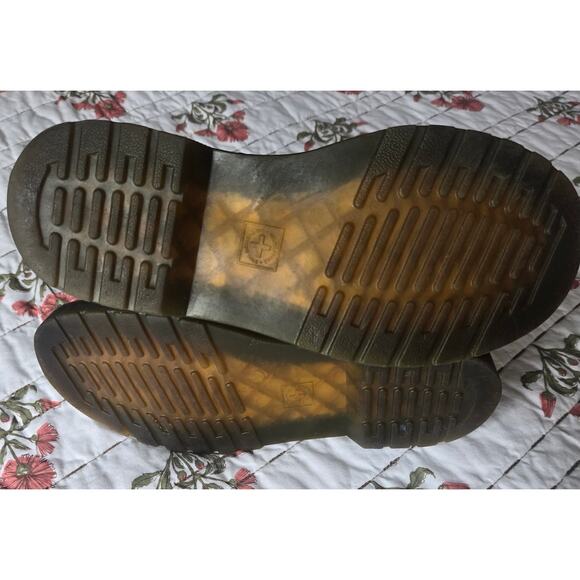 Dr. Martens Junior 1460 Patent Leather Lace Up Boots, Black  4M 5 US L - Picture 7 of 9